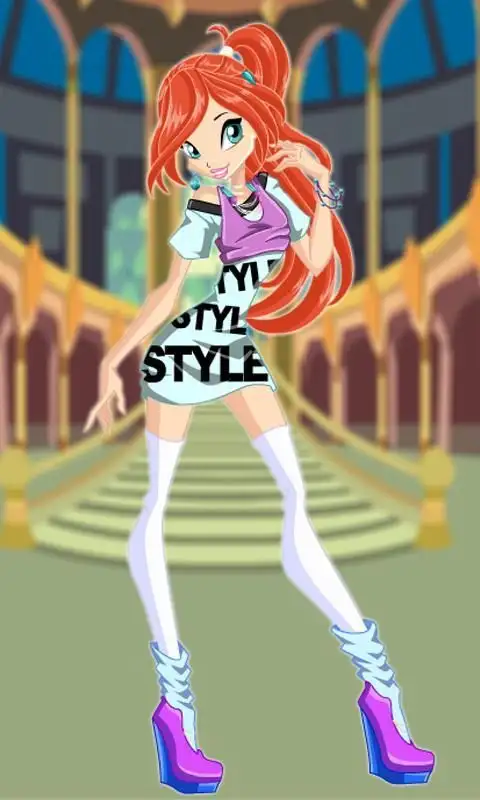 Super cute Winx chibi Bloom in season 3 outfits including