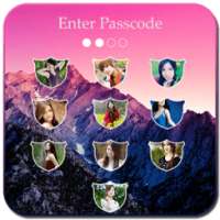 OS9 Passcode Photo Lock screen on 9Apps