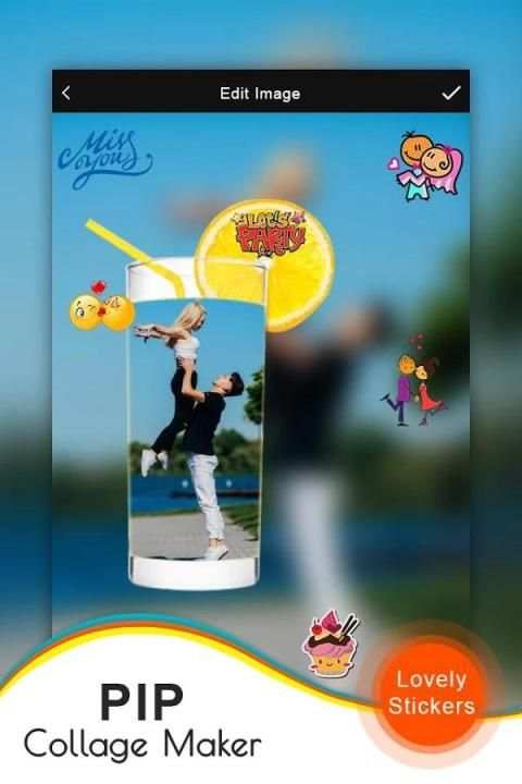 PIP Photo Collage Maker स्क्रीनशॉट 1