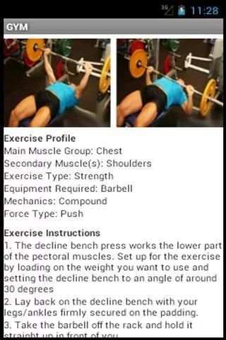 GYMG Workouts screenshot 3