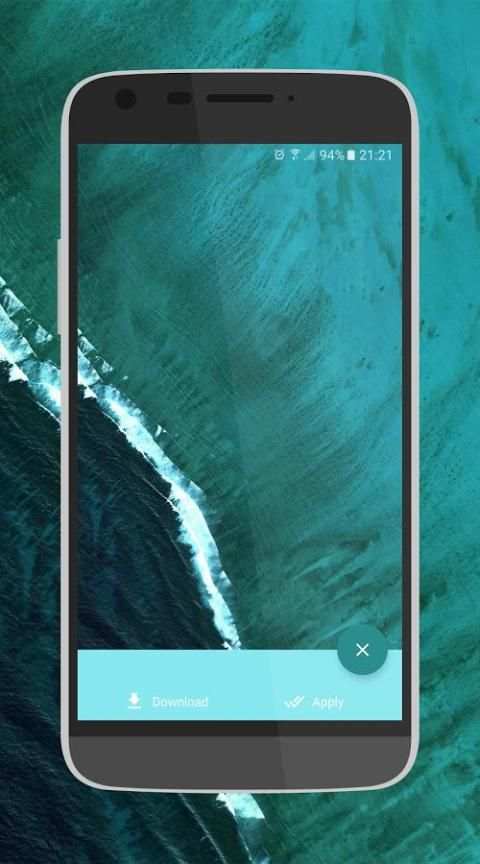 Nougat Wallpapers 1 تصوير الشاشة