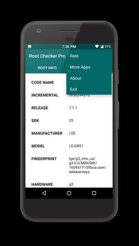 Root Checker (Pro) स्क्रीनशॉट 2