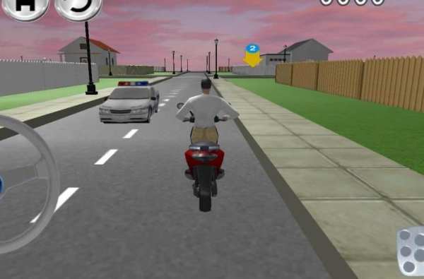 Free Bike Driving School 3D screenshot 2
