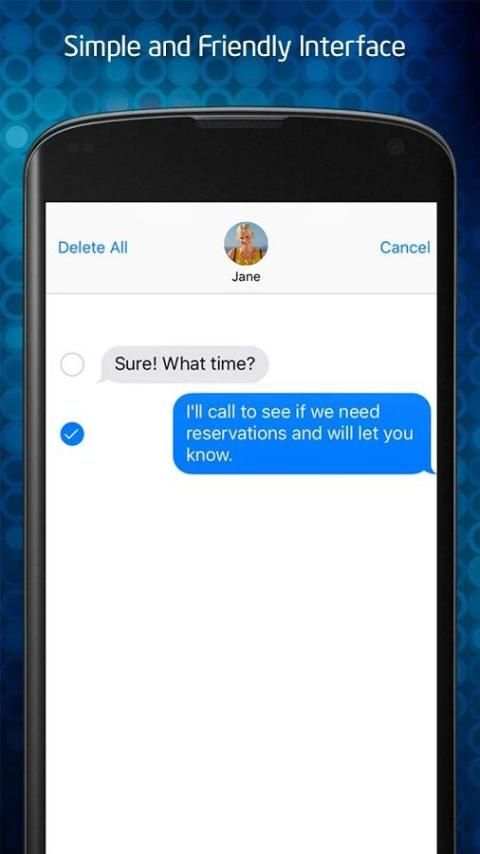 iMessage Messenger style os 10 screenshot 3