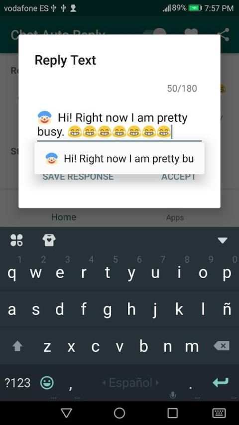 Mesin penjawab untuk WhatsApp screenshot 2