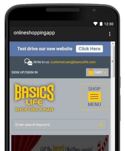 Secara online Apps Shopping screenshot 7