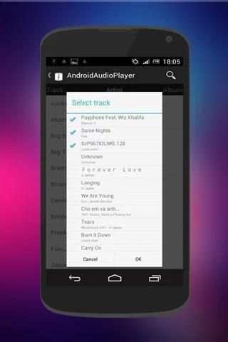 Clear MP3 Music Player Free स्क्रीनशॉट 10