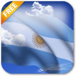 3D Argentina Flag