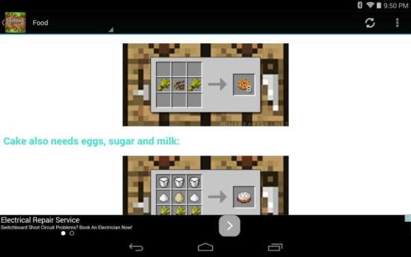 Crafting Guide for Minecraft скриншот 3