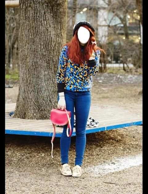 Girls Blue Jeans Selfie screenshot 8