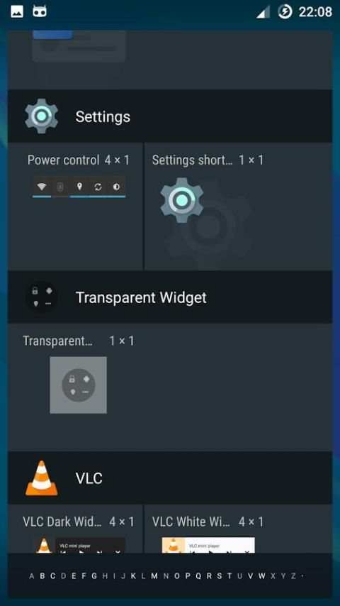 Transparent Widget screenshot 3