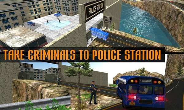 City Police Prison Bus Driver screenshot 12