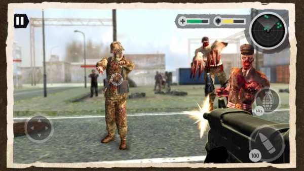 Zombie Combat: Trigger Call 3D screenshot 2
