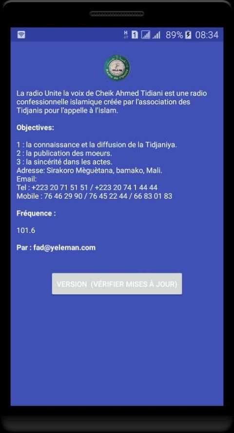Radio Unité screenshot 2