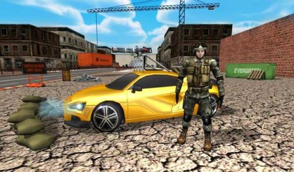 Mad Car Racer screenshot 1