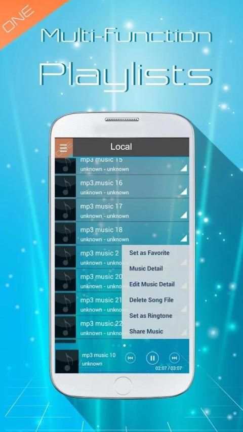 Music Player - Audio Player screenshot 1