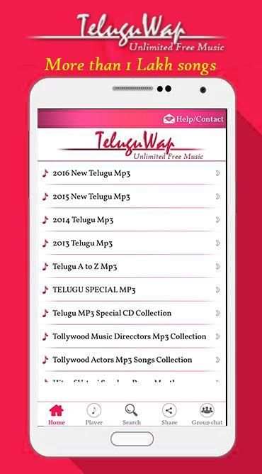 Teluguwap - Songs/Music Player screenshot 5