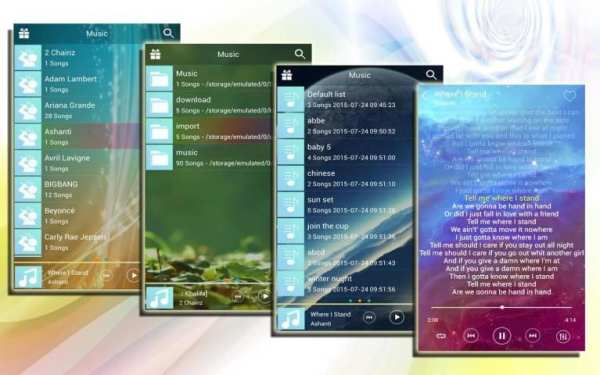 Music player screenshot 2