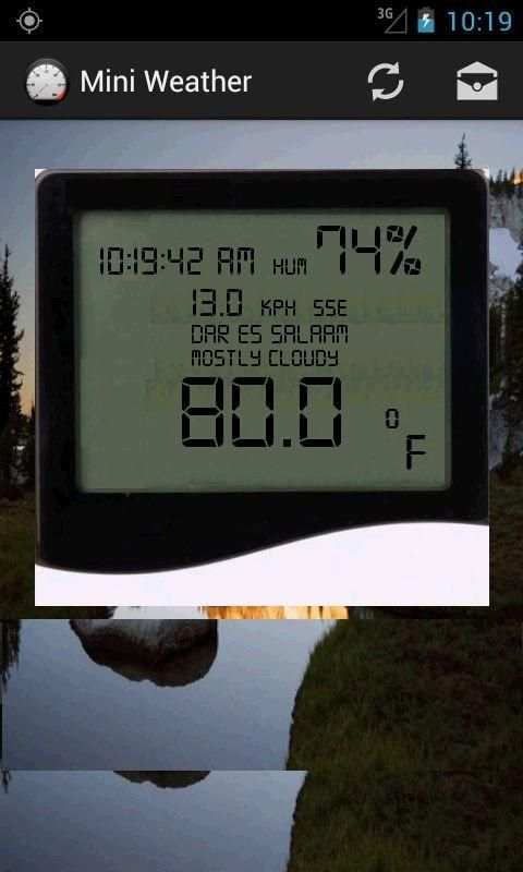 Mini Weather स्क्रीनशॉट 3