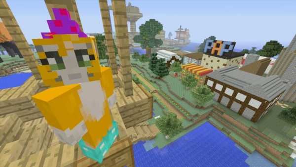 Lovely World v2 (карта для Minecraft) screenshot 2