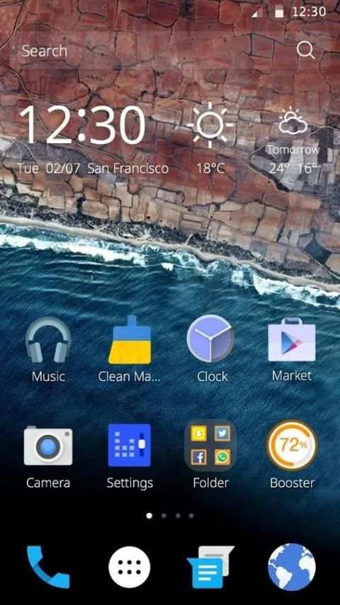Android M chủ đề screenshot 3