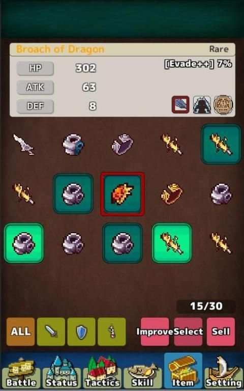 BattleDNA [AutoBattle RPG] स्क्रीनशॉट 3