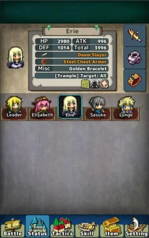 BattleDNA [AutoBattle RPG] скриншот 2