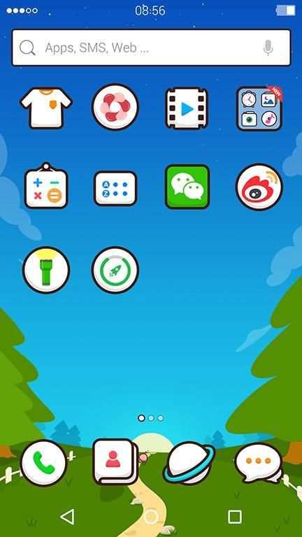 Simeji Style:DU Launcher theme 2 تصوير الشاشة