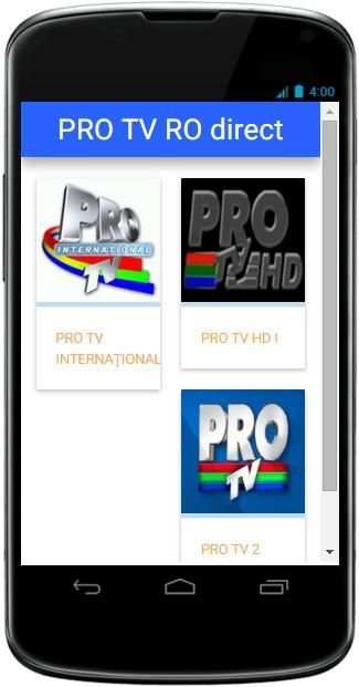 Pro TV RO Direct 3 تصوير الشاشة