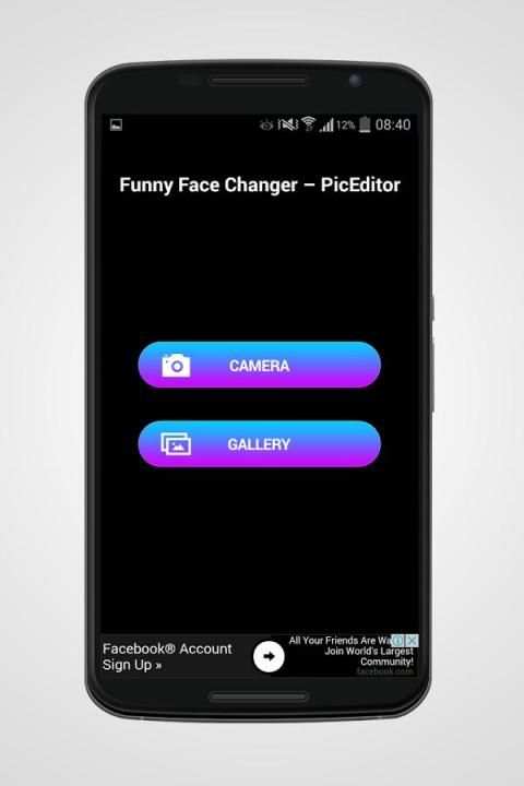 Funny Face Changer – PicEditor screenshot 1