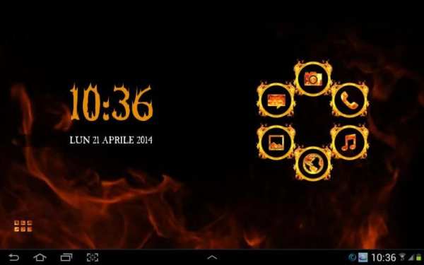 SL THEME FIRE screenshot 1