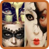 Funny Halloween Makeup Ideas on 9Apps