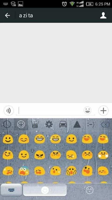 RainyDay for Emoji Keyboard screenshot 1