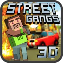 Street gangs. Multiplayer 3D