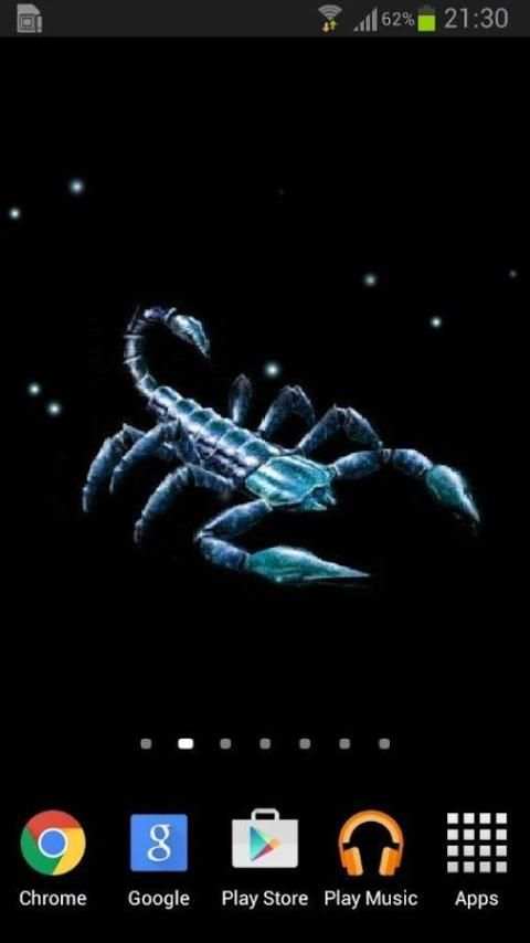 Scorpion Animated Wallpaper screenshot 4