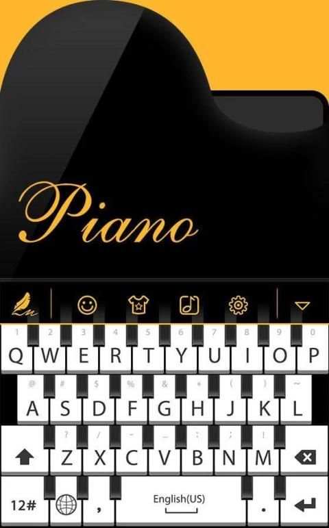 Piano for Hitap Keyboard स्क्रीनशॉट 1