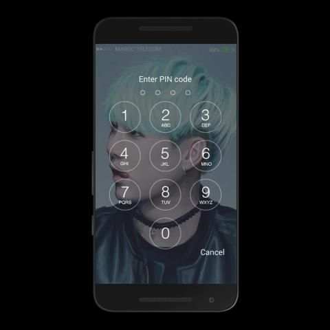 KPOP Lock screen скриншот 5