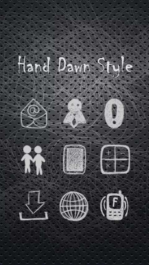 Hand Drawn Style Theme screenshot 2