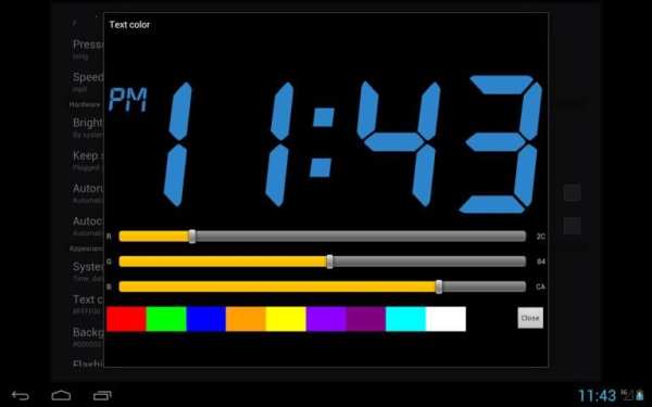 Tablet Clock screenshot 8