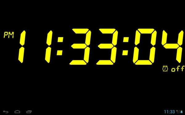 Tablet Clock स्क्रीनशॉट 11