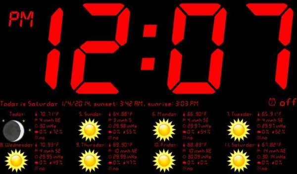 Tablet Clock screenshot 6