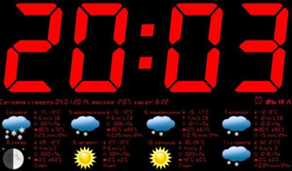 Tablet Clock скриншот 6