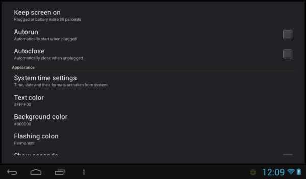 Tablet Clock screenshot 3