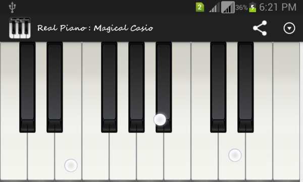 Real Piano:Perfect Magic Casio 4 تصوير الشاشة