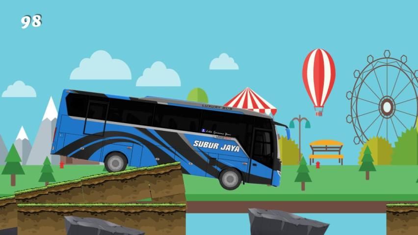 Subur Jaya Bus Game 3 تصوير الشاشة