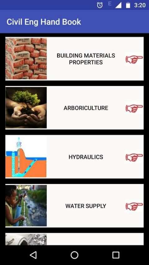 Civil Engineering Hand Book screenshot 5