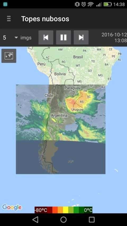 SEPA Precipitaciones screenshot 4