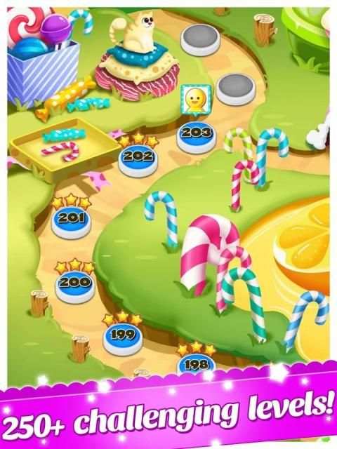 Sugar Blast -Match Smash Candy скриншот 1