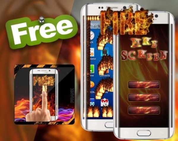 Amazing Fire Screen Prank 4 تصوير الشاشة