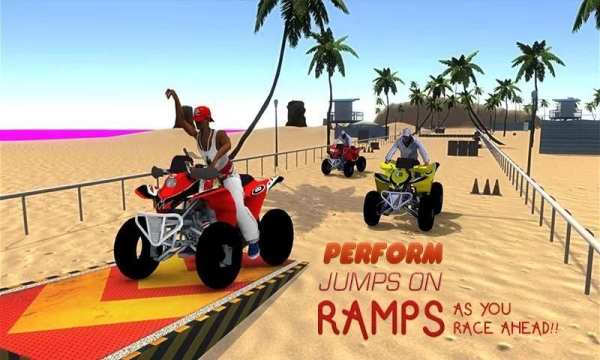 Beach Bike Offroad Race screenshot 5